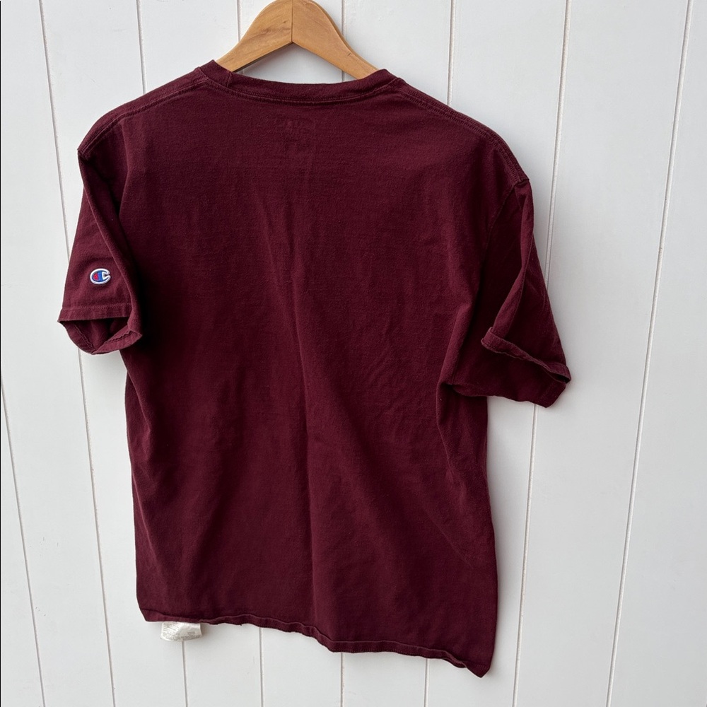 Champion maroon Tee! Men’s Large - Picture 5 of 5